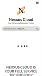 Mobile Screenshot of nexxuscloud.com